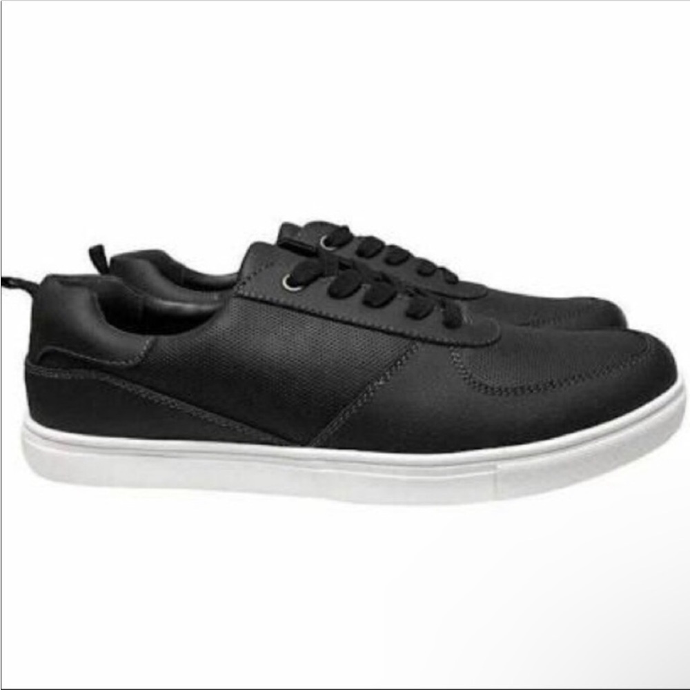 Weatherproof Vintage Ethan Size 8 Black Memory Foam Lace Up Sneakers